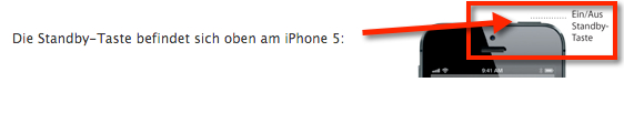 iPhone 5 Taste defekt? In Apples Austauschprogramm wird dir dieses Problem kostenlos gelöst.