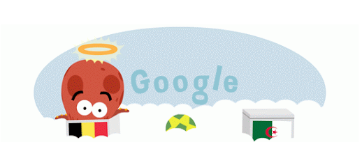 Google Doodle zur WM 2014 Sieg Belgien gegen Algerien