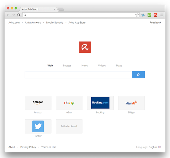 Das neue Avira Browser Design Layout in der Beta-Phase. Sieht doch toll aus! Bildrechte: Avira