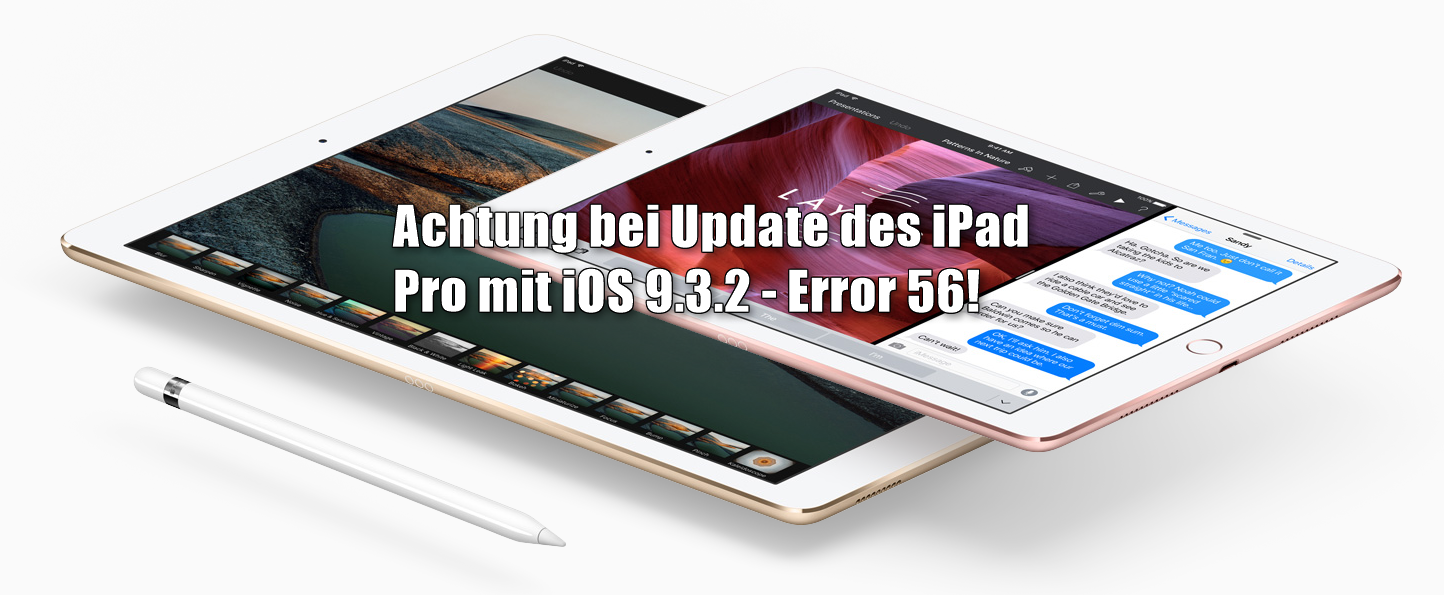 Error 56 iPad Pro