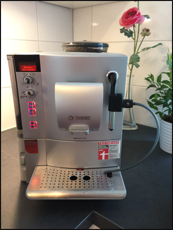 Bosch Kaffeevollautomat TES 50351DE/15 reinigen und entkalken Anleitung (Calc'N'Clean)