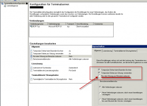 Remotedesktopserver 2008 Einstellung Mehrfachanmeldung RDP