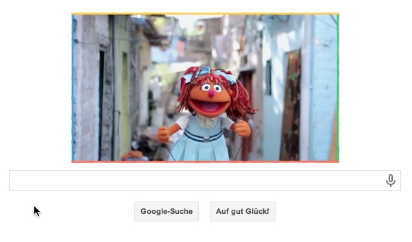 Google Doodle Einzelbilder des Videos zum Weltfrauentag der jedes Jahr am 08.03. gefeiert wird.