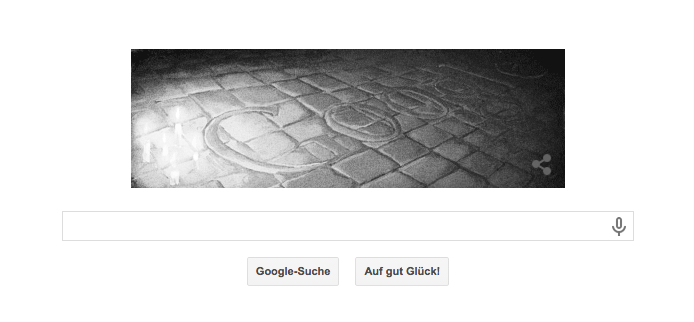 Google Doodle zu 25 Jahren Leipziger Montagsdemonstrationen