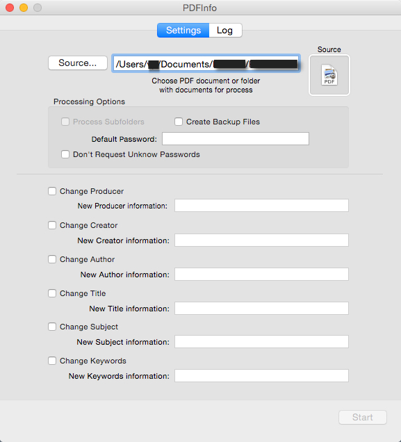 PDF SEO und Metadaten optimieren auf Mac OS X