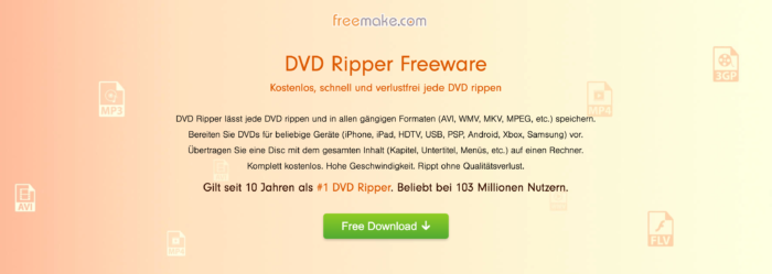 Freemaker DVD Ripper