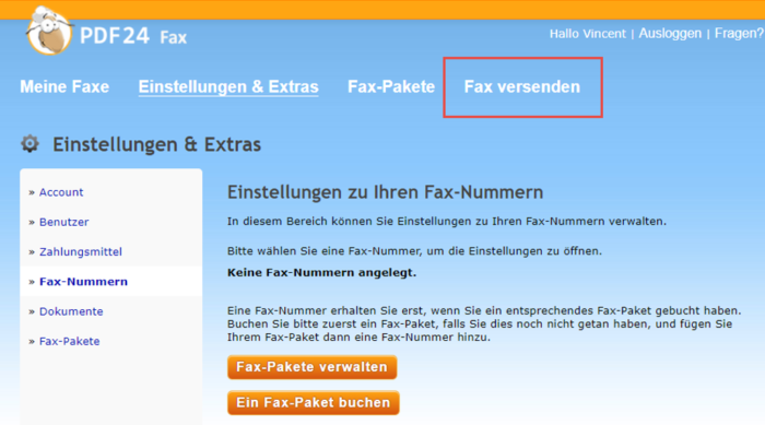 Kostenloser Online Fax Service (ohne Outlook) » blogperle